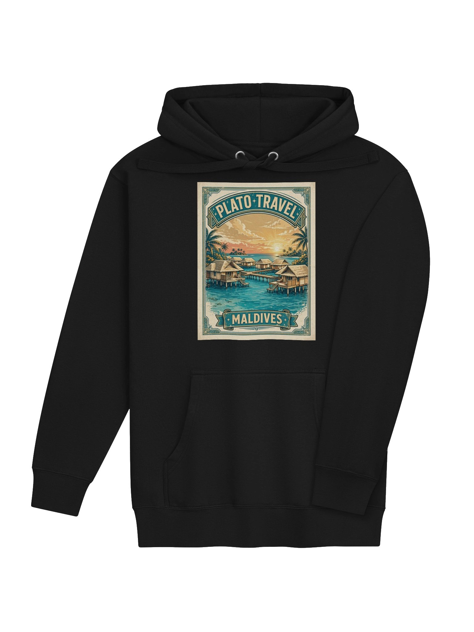 Maldives Poster Hoodie product image (4)