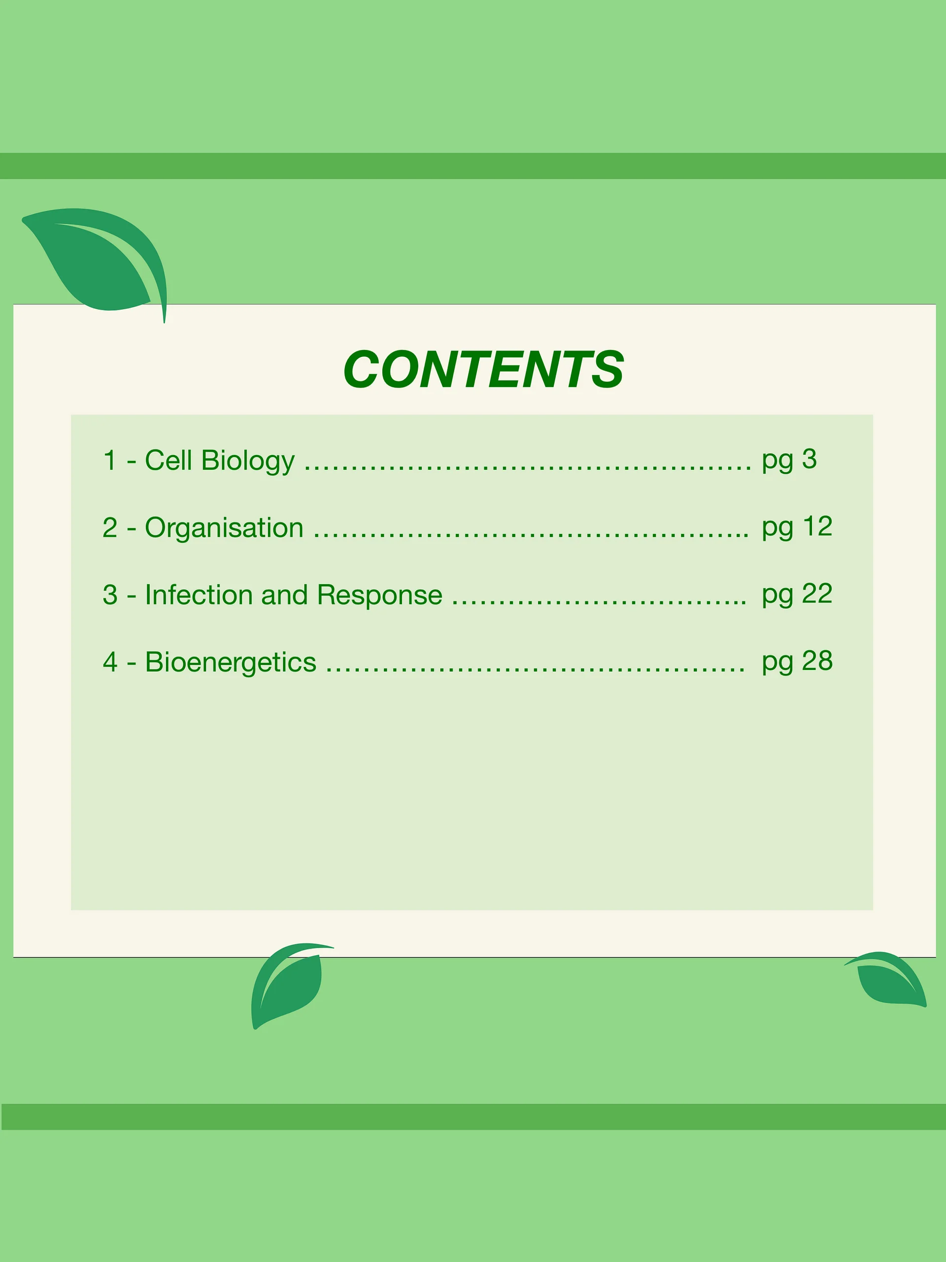 AQA GCSE Biology Paper 1 Revision Notes (35 Pages) | Revision Made Easy product image (4)