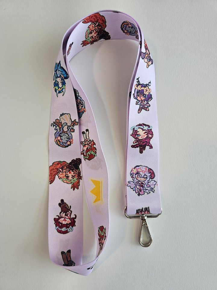 Royals SMP Lanyard (Main Lore, Viceroys, & Royal Post) product image (1)