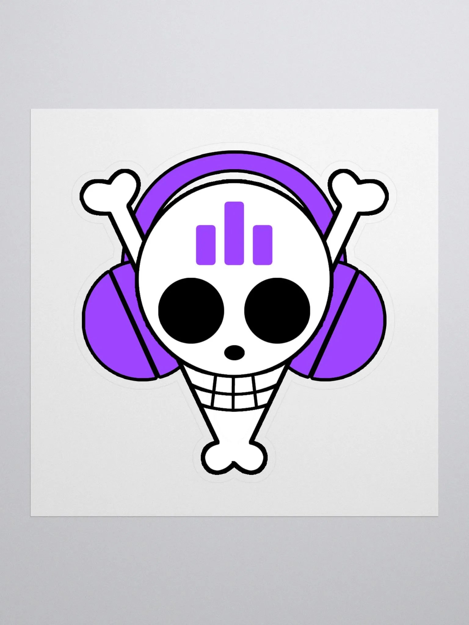 V1 Jolly Roger Sticker product image (1)