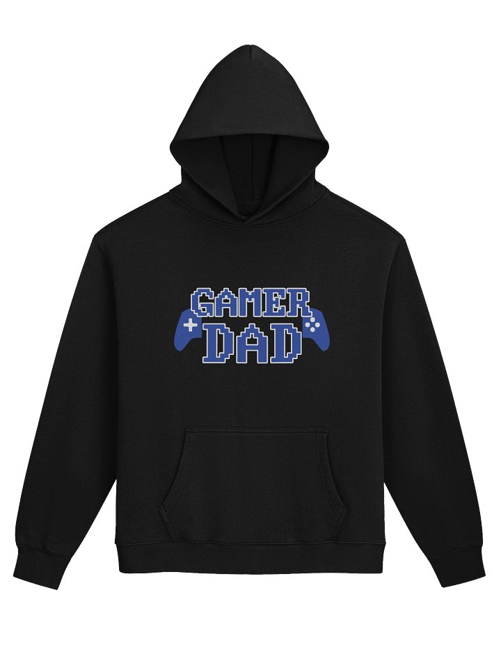 Gamer Dad Oversized Hoodie Blue product image (1)