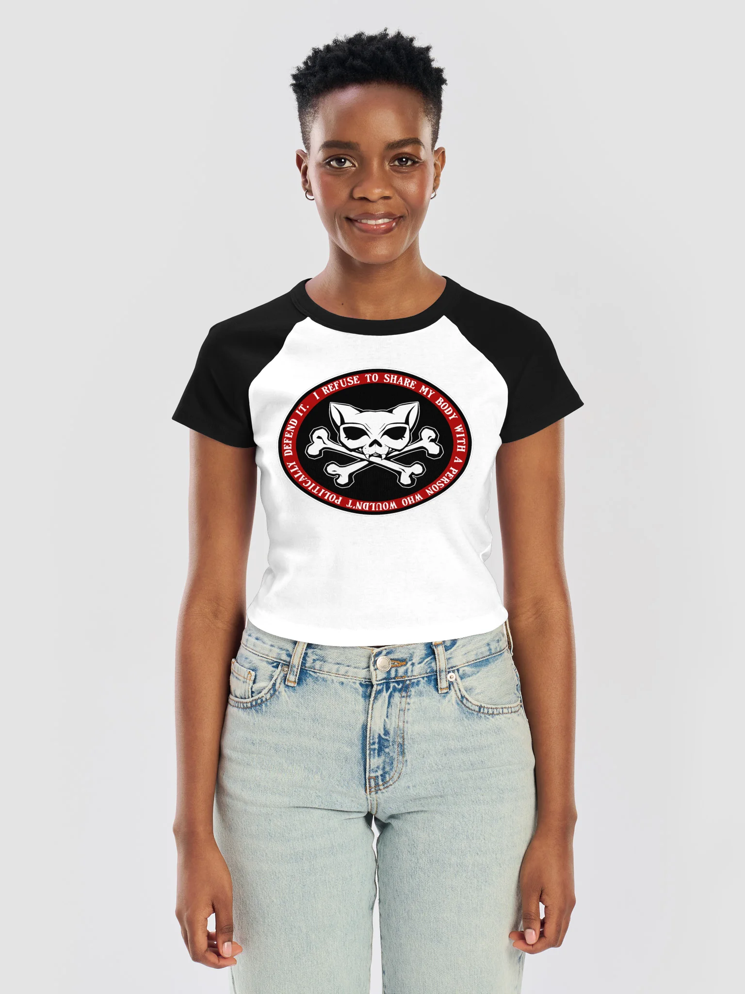 I Refuse Redline Raglan product image (3)
