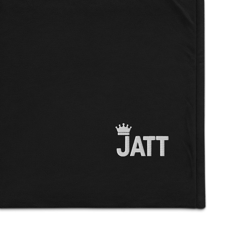 Jatt Embroidered Premium Sherpa Blanket product image (1)