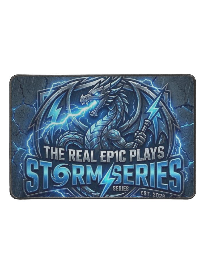 Storm Series Dragon Desk Mat 12x18 product image (1)
