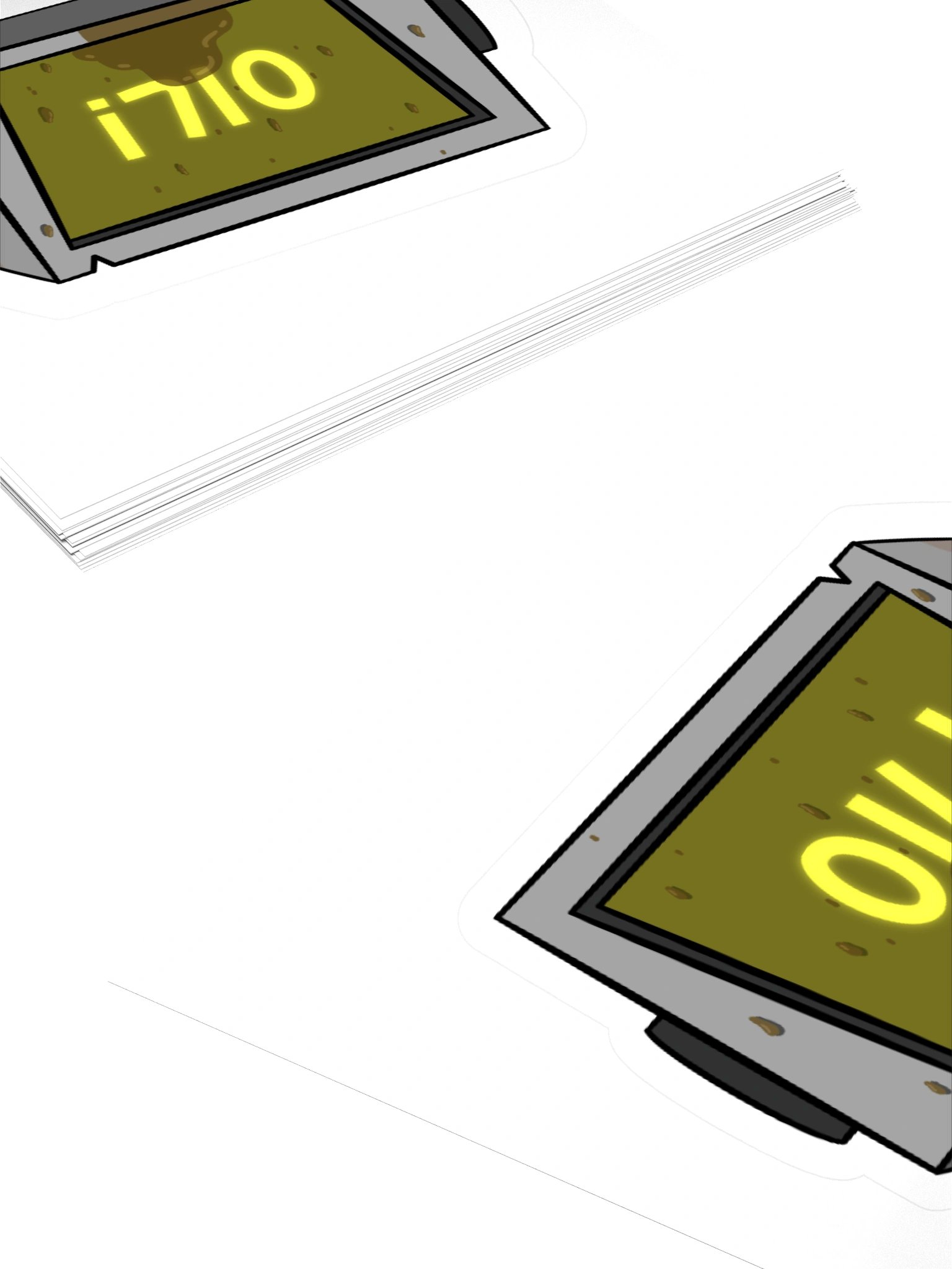 Bucket Sticker (OIL!) product image (4)