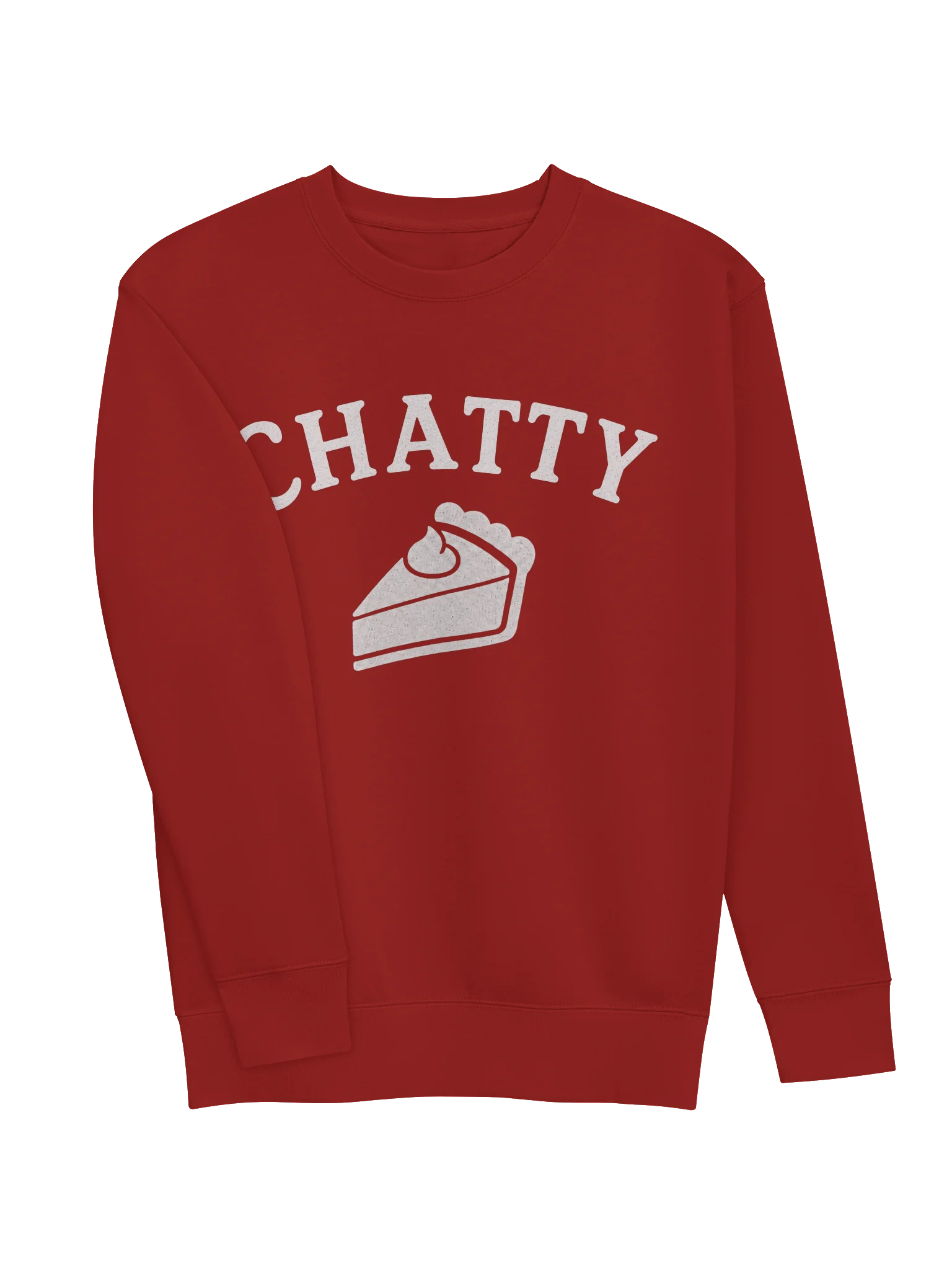 Chatty Pie Premium Sweatshirt | Cozy Chatty Fall Collection product image (3)