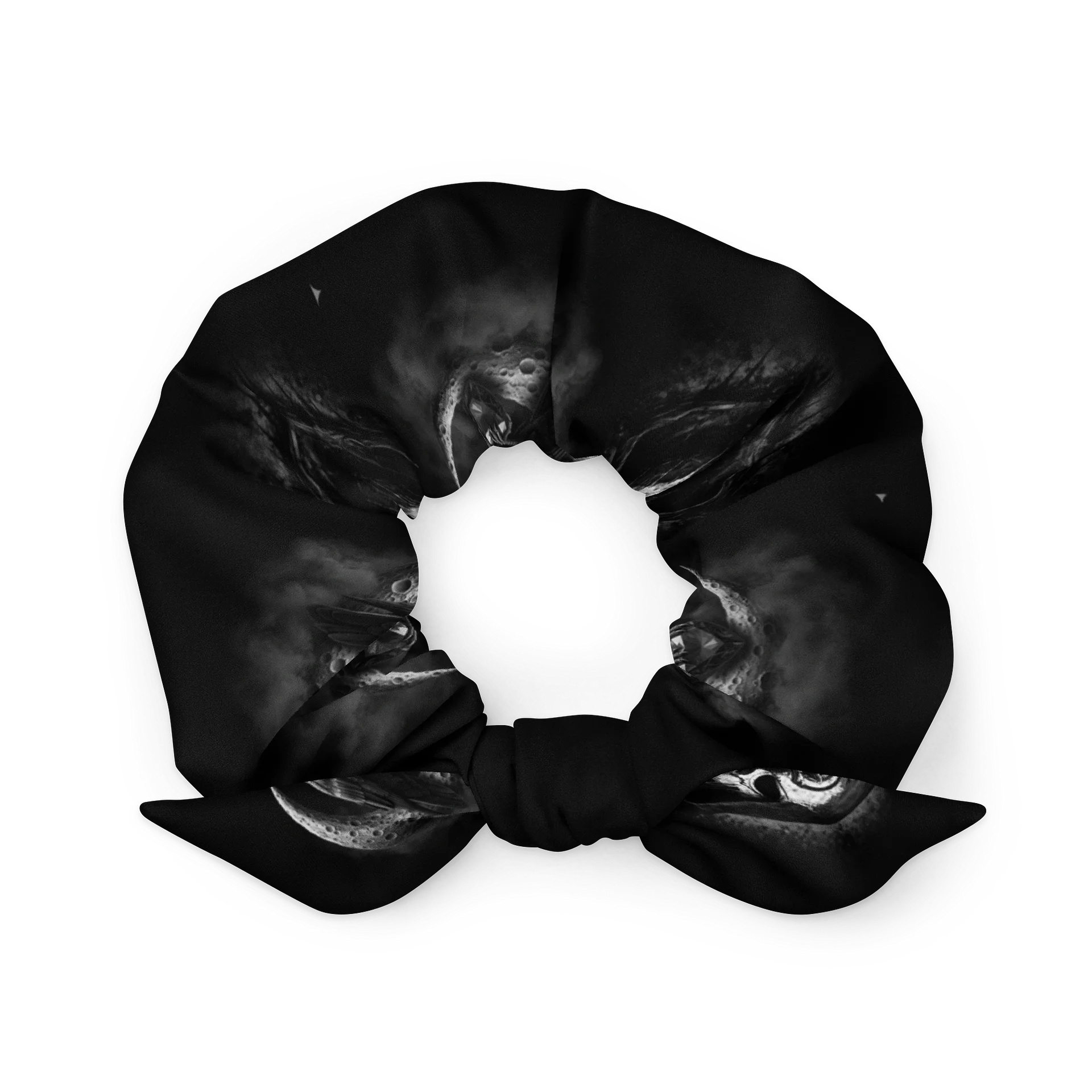 Midnight Raven Gothic Scrunchie product image (1)