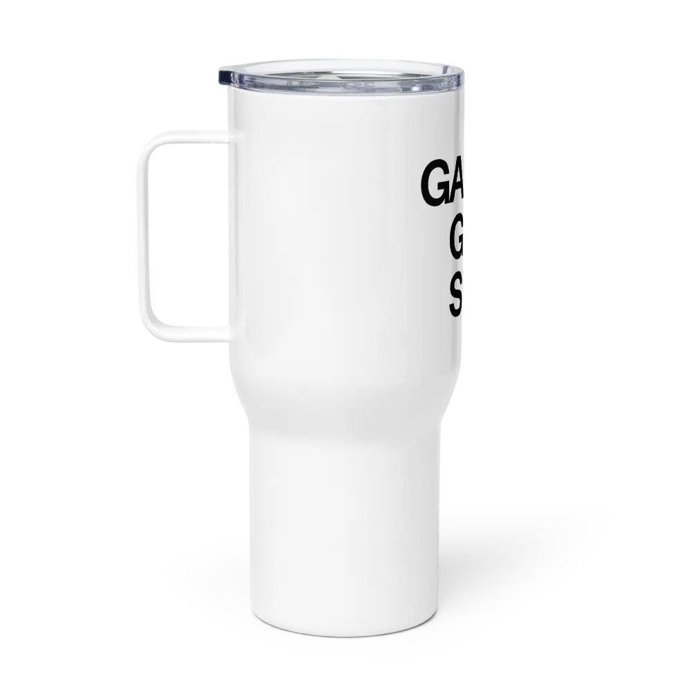 Gamer Girl Spit Travel Mug White product image (1)