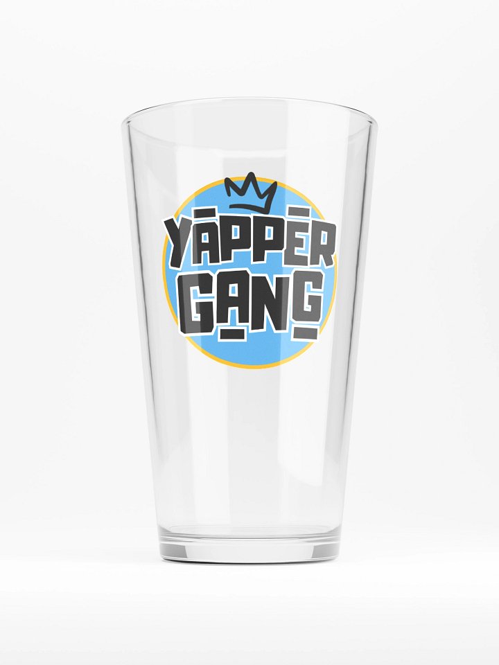 YAPPER GANG PINT GLASS product image (1)