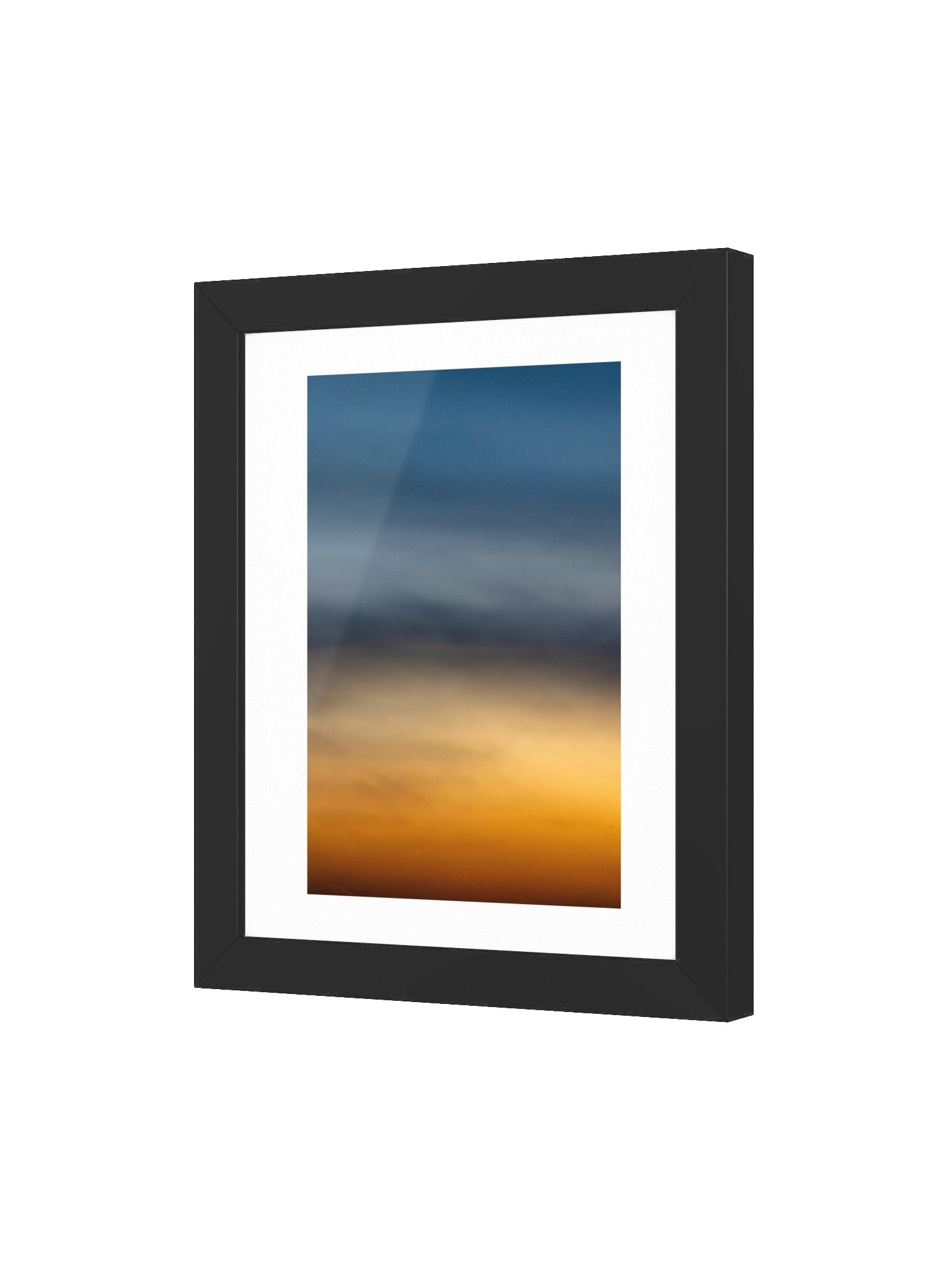 Abstract Sunset Sky Framed product image (14)