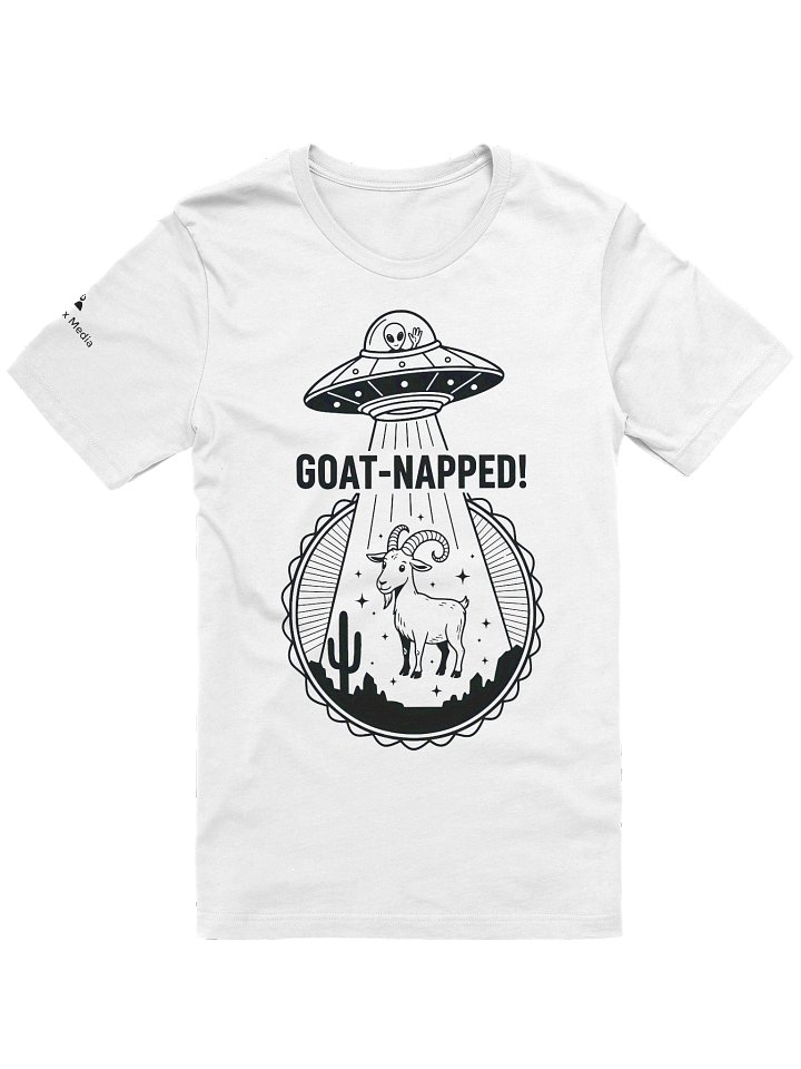 Goat-Napped Alien Abduction Tee - Light Colors product image (97)