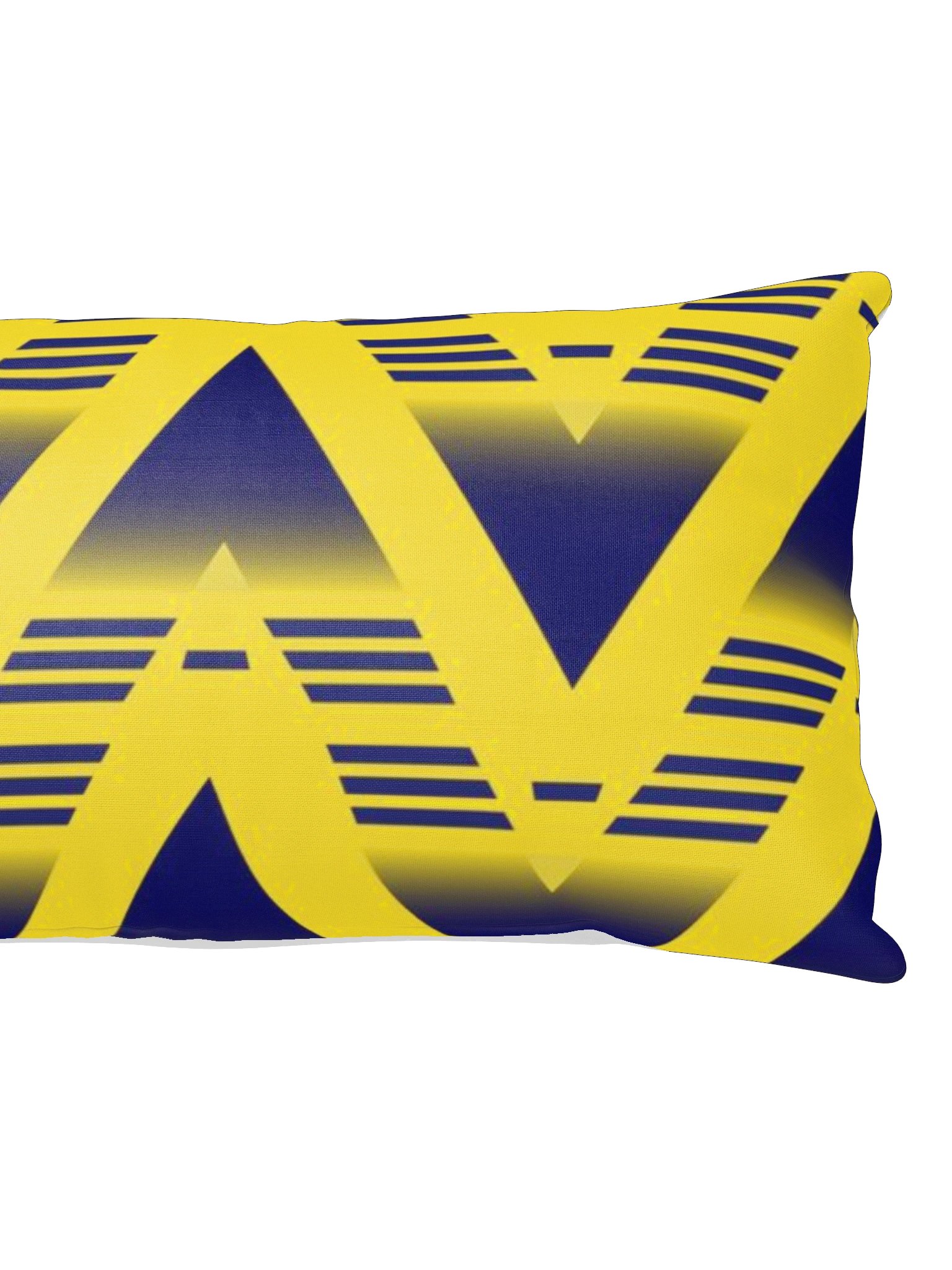 Arsenal Football Club Sunburst Geometric V-Shapes Pillow product image (1)