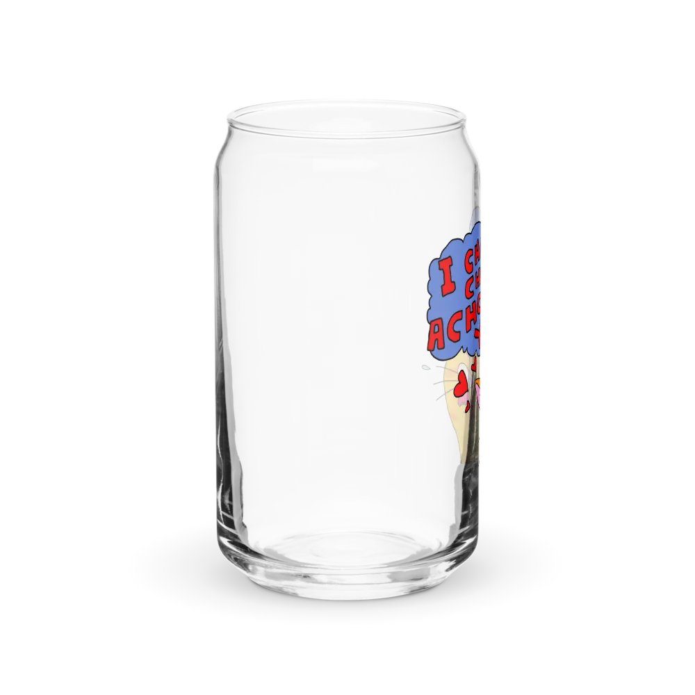 Achoo on You Orange Cat Can-Shaped Glass product image (4)