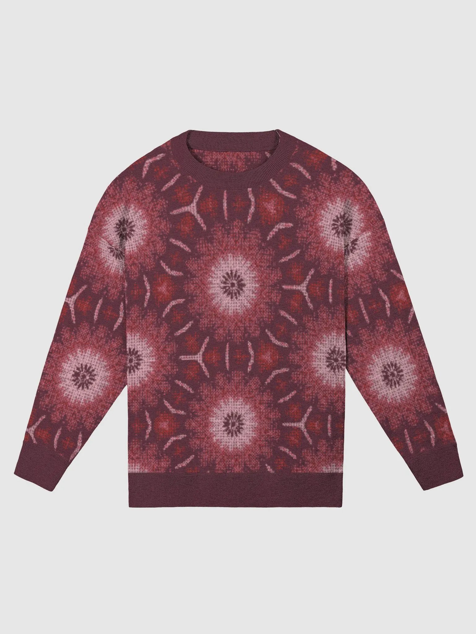 Crimson Circle Relax Fit Sweater product image (2)