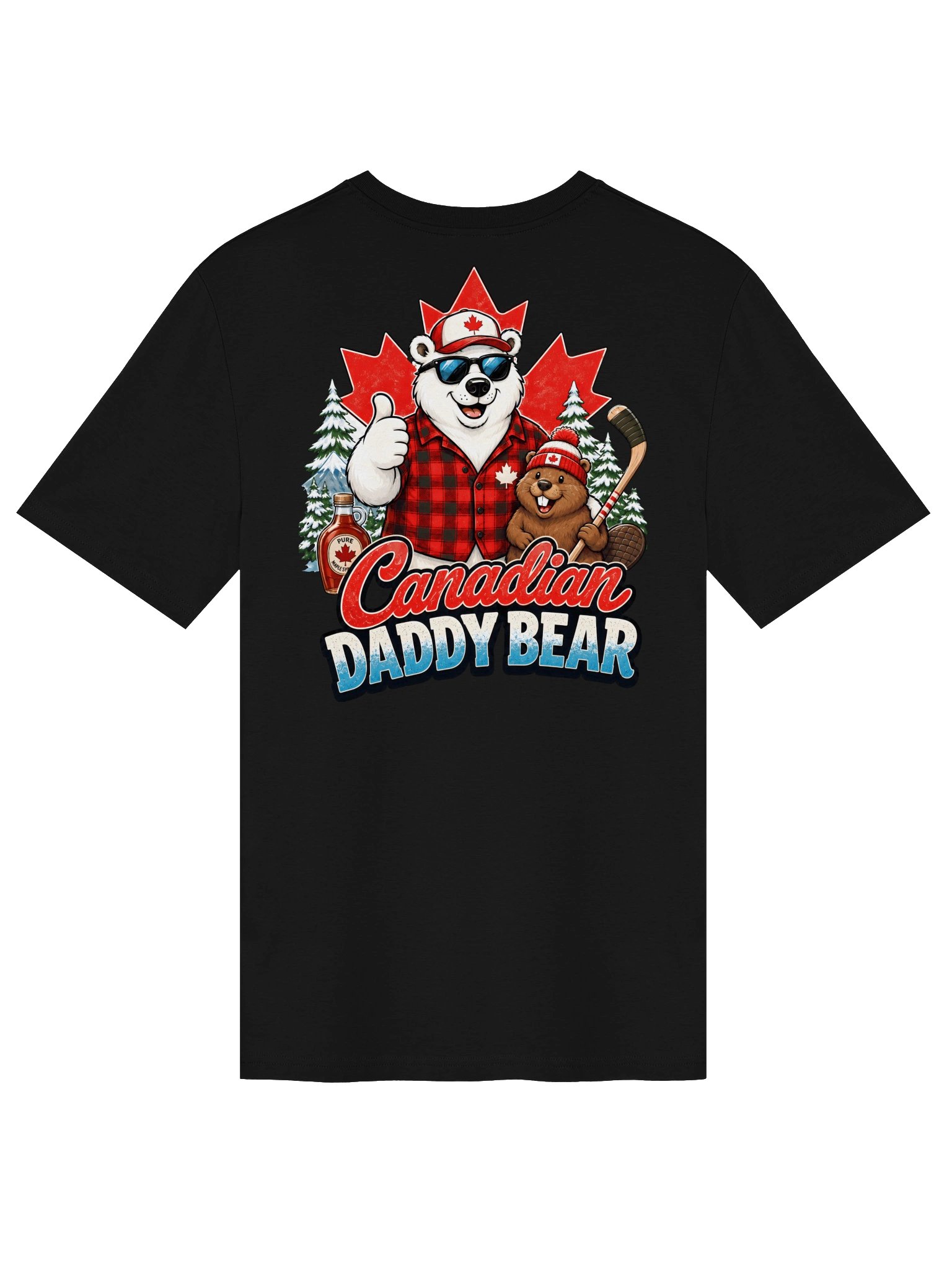 Canadian Daddy Bear - Polar Bear T-shirt product image (1)