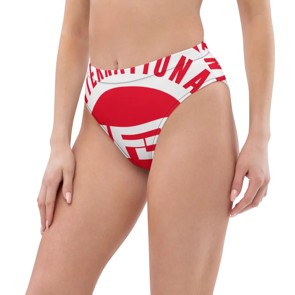 IFBNewsfeed.Org's All-Over Print Recycled High Waisted Bikini Bottom product image (4)