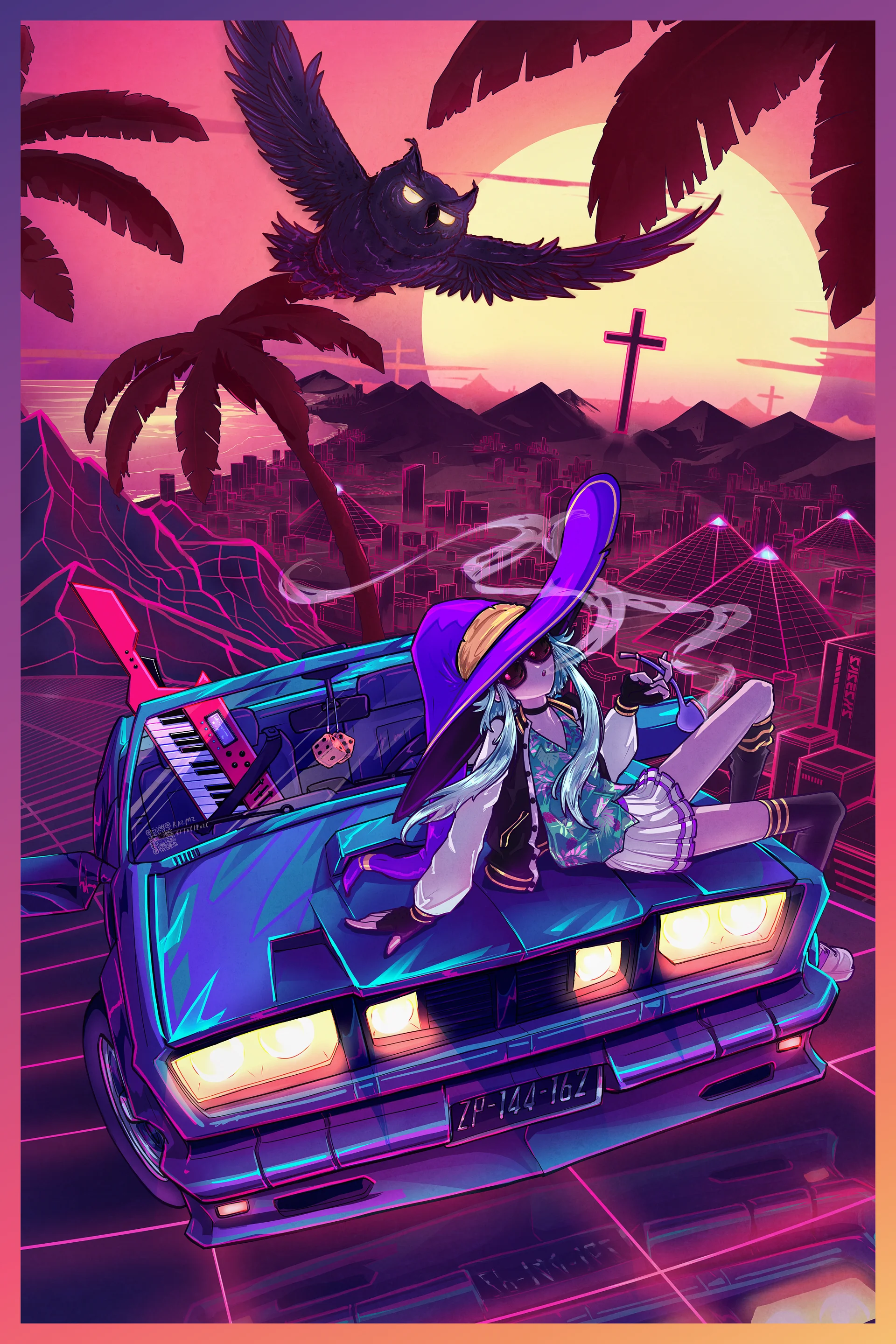 Otrun Witch Print product image (1)