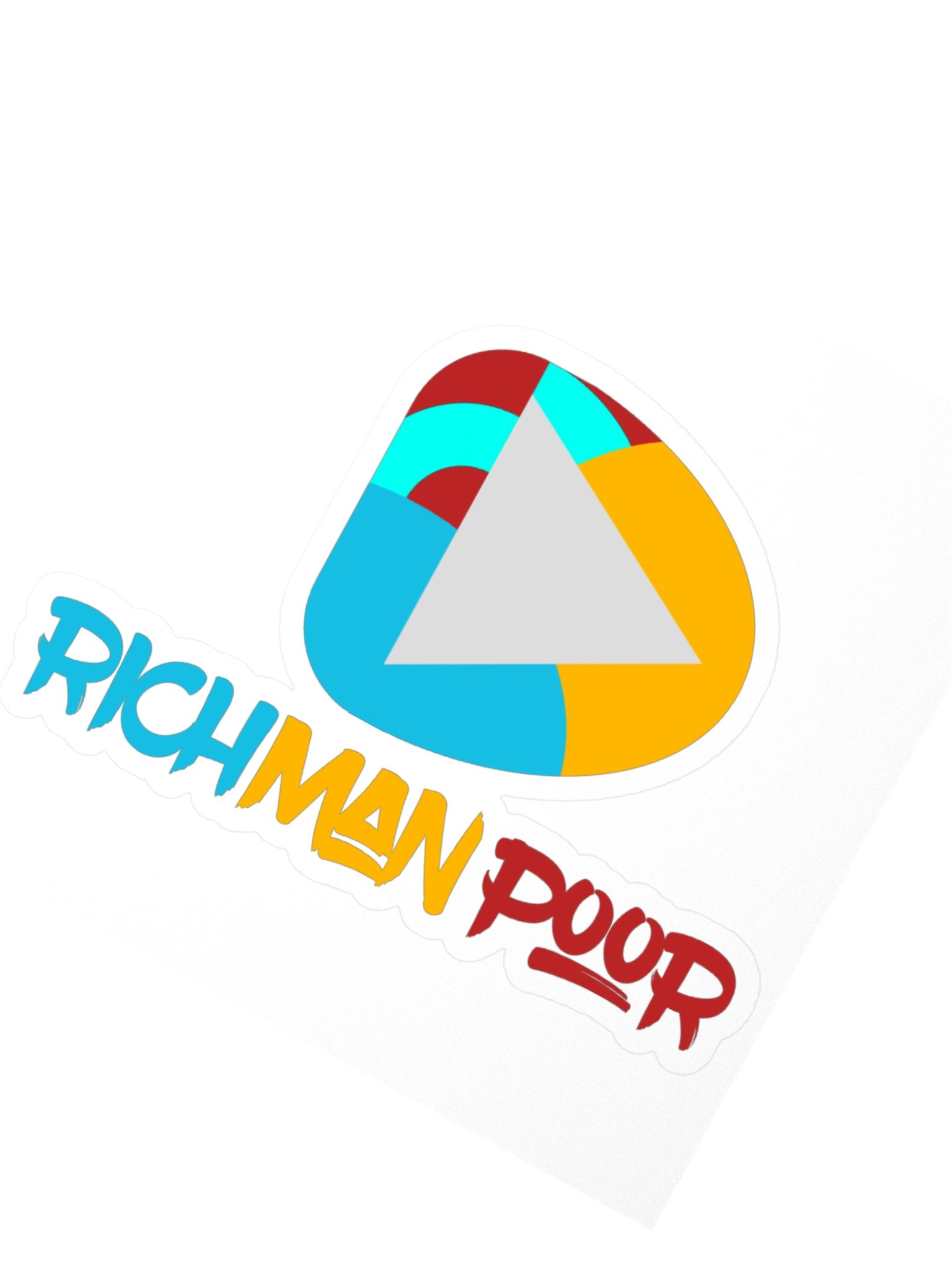 Rich Man Poor Sticker product image (4)
