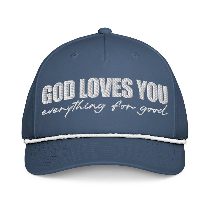 God Loves You Rope Hat product image (4)