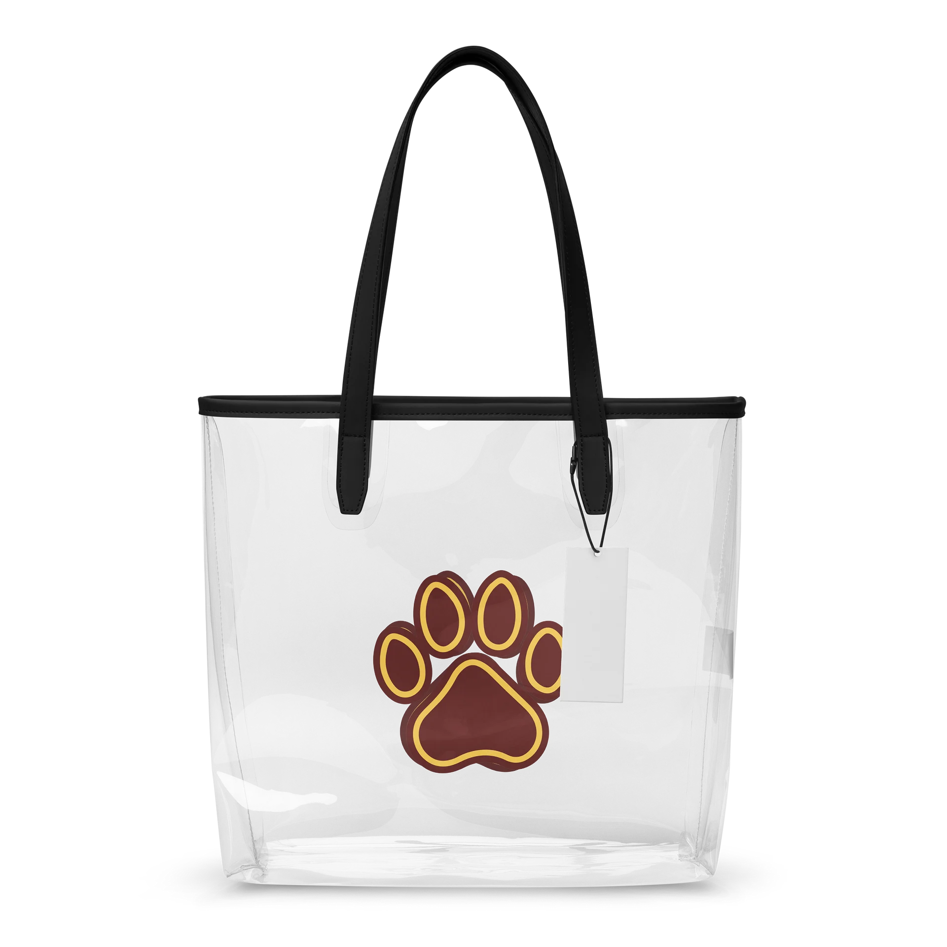 Tiger Paw Clear Tote Bag - Dripping Springs product image (1)