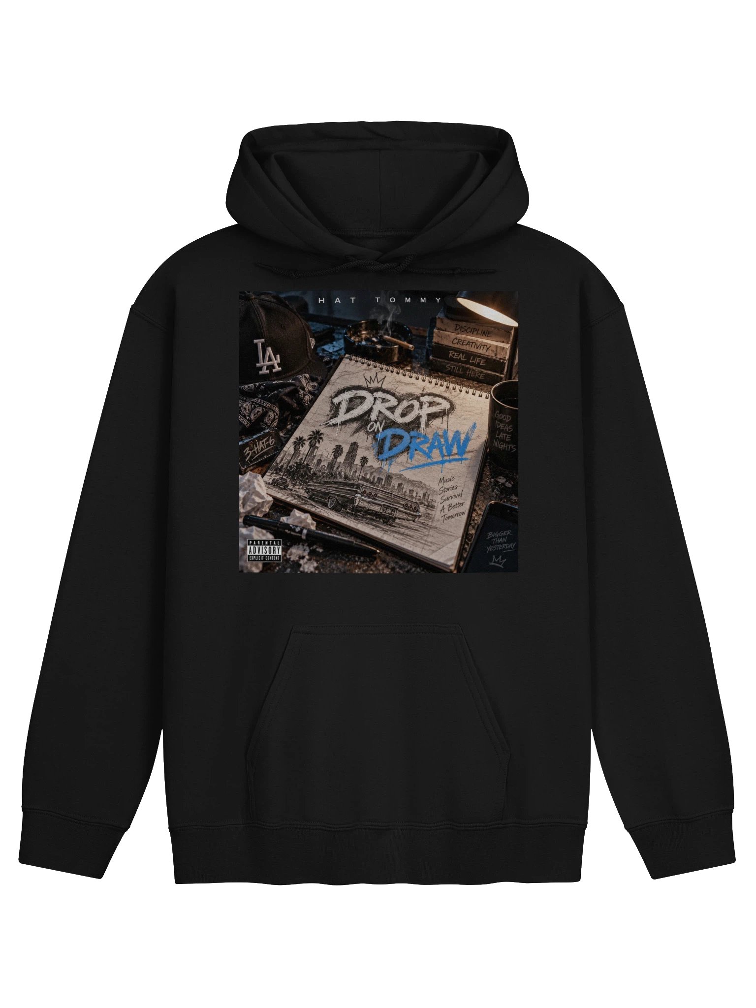 Drop on Draw GILDAN Front Logo Hoodie product image (1)