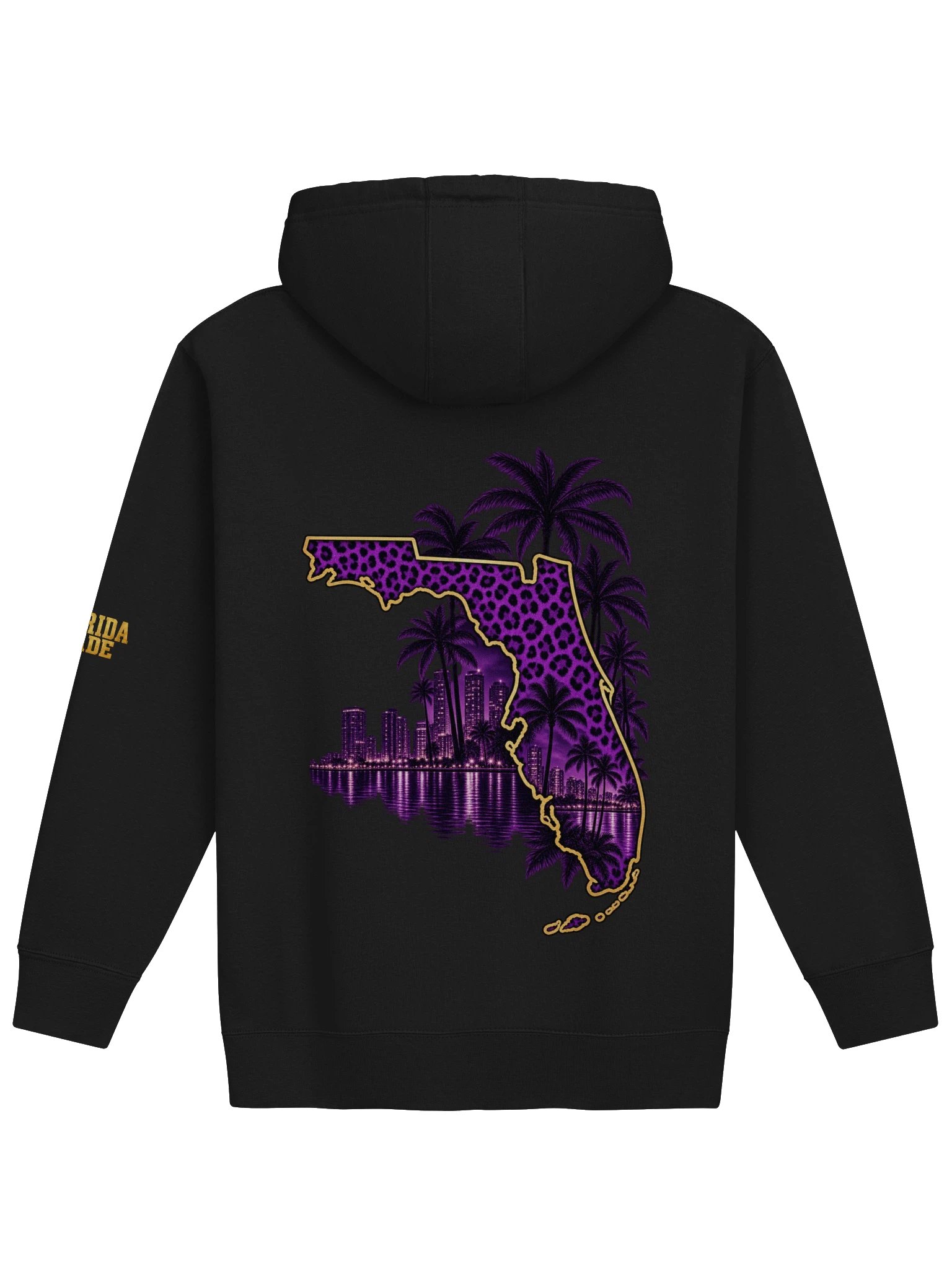 BOOTLEG Purple Leopard Hoodie product image (2)