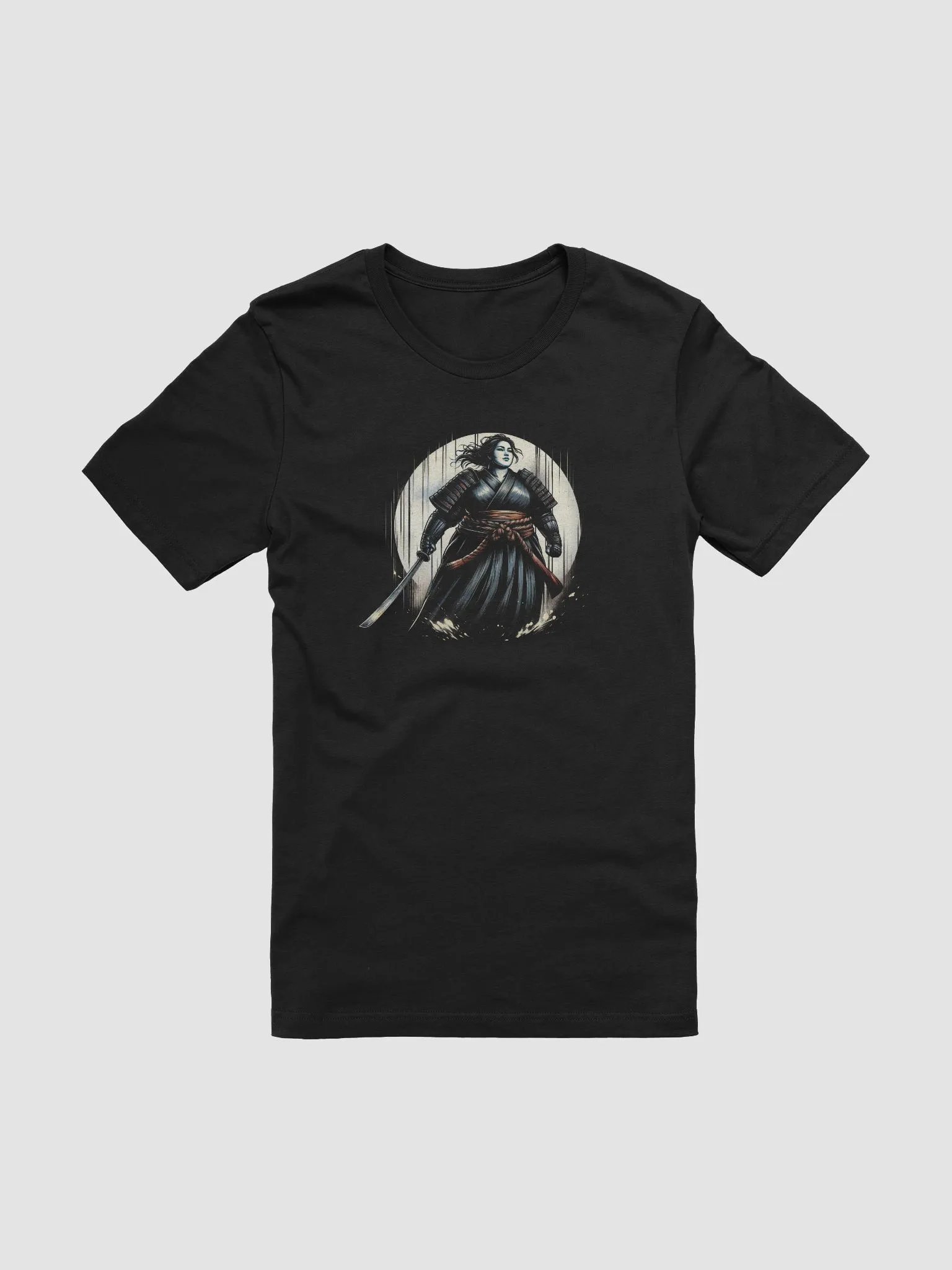 Samurai warrior Girl T-shirt product image (6)