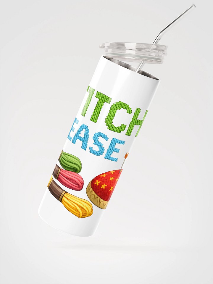 Stitch Please Stainless Steel Tumbler product image (2)
