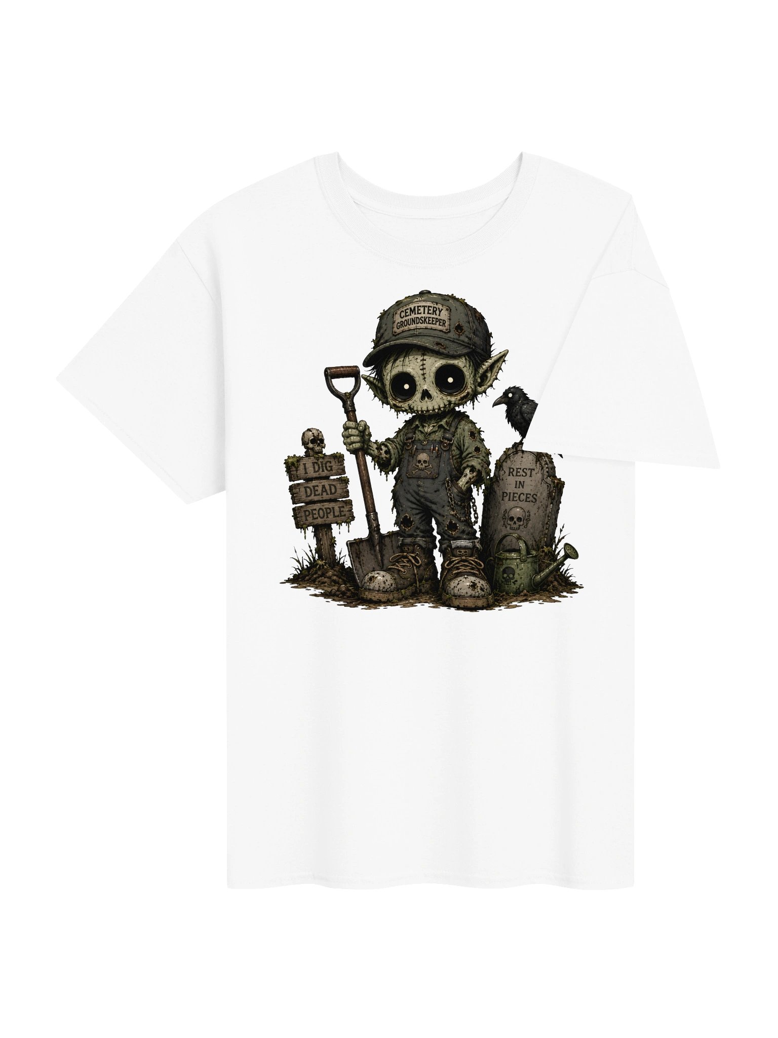 Cemetery Groundskeeper T-Shirt product image (46)