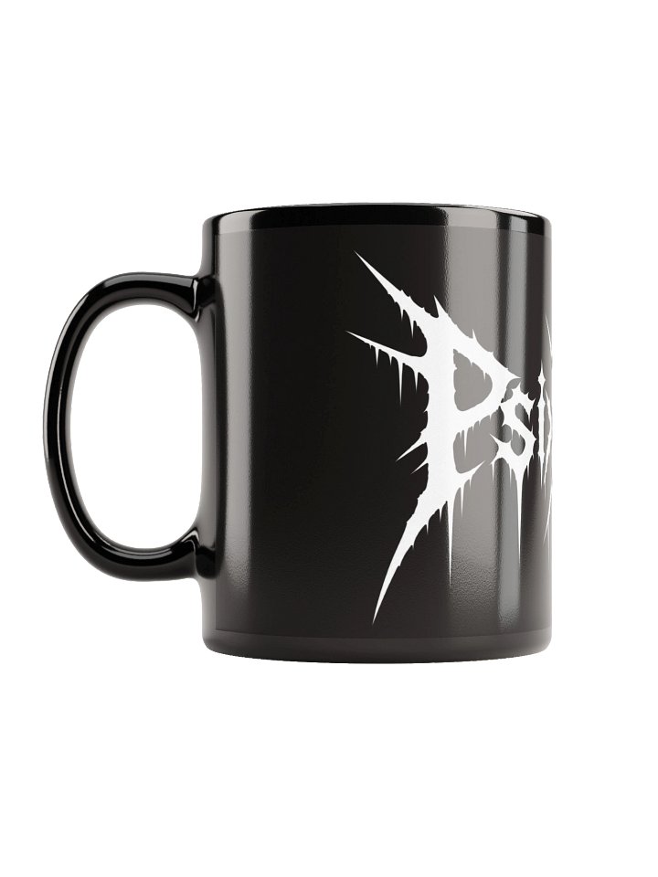 Psixkotic Dripping Logo Black Glossy Mug product image (1)