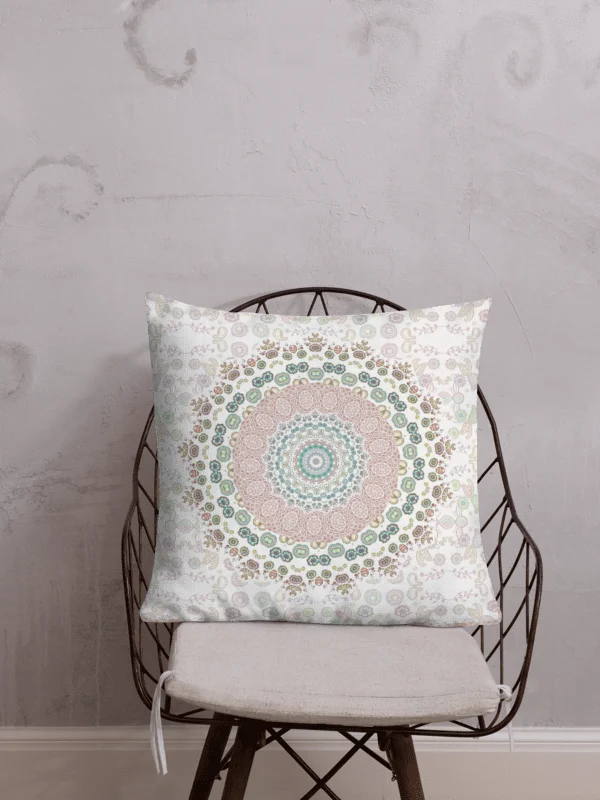 Symmetrical Serenity Mandala Pillow product image (9)