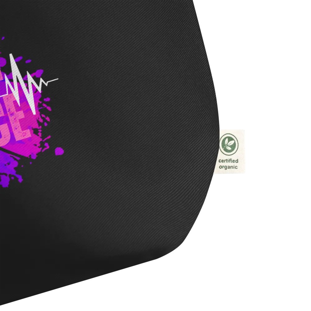 Born to Dance Her Silhouette Rectangular Tote Bag product image (3)