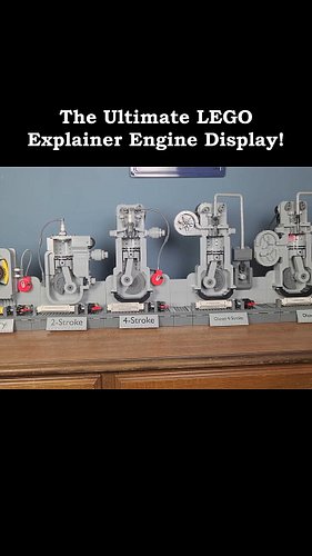 I Upgraded my LEGO Explainer Engines!
#lego #legoengine #legoengineering