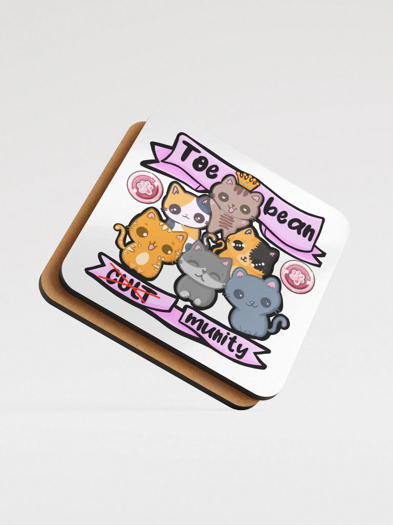 Toe Bean CULTmunity Coasters product image (1)