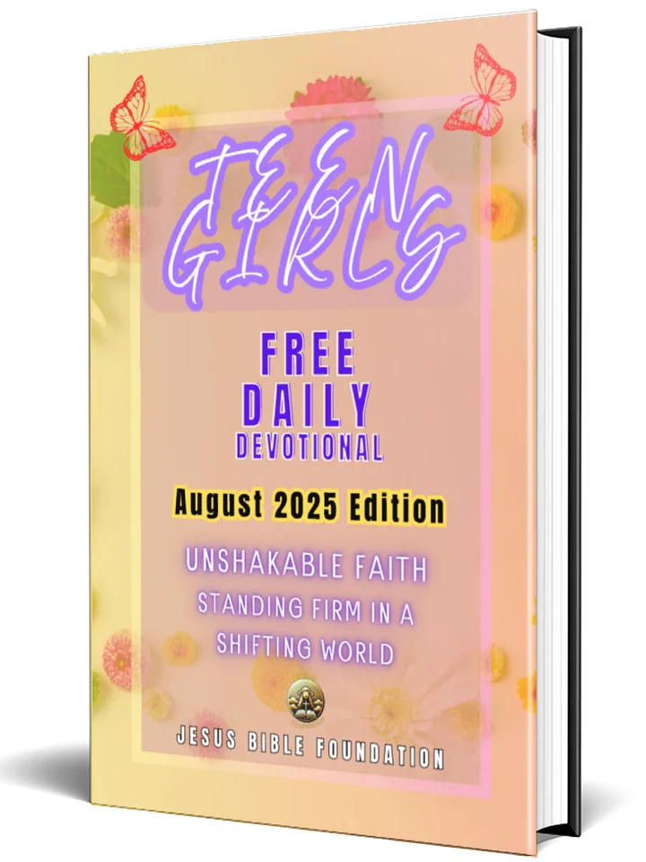 Teen Girls Free Daily Devotional: August 2025 Edition Unshakable Faith: Standing Firm in a Shifting World product image (1)
