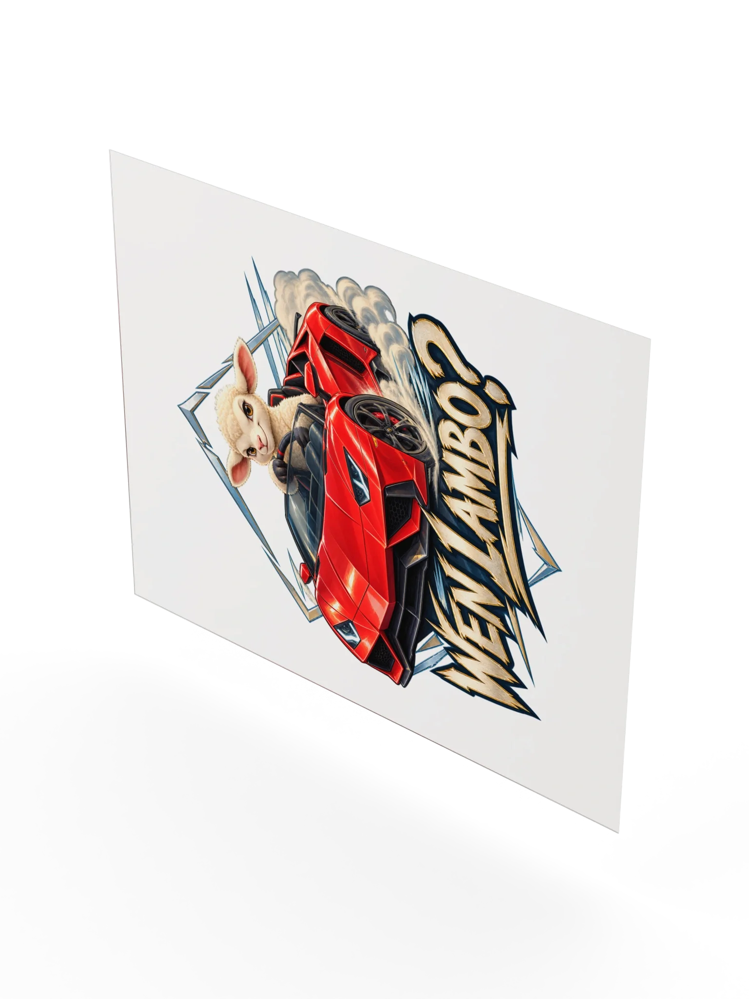 Wen Lambo? Matte Poster preview 11