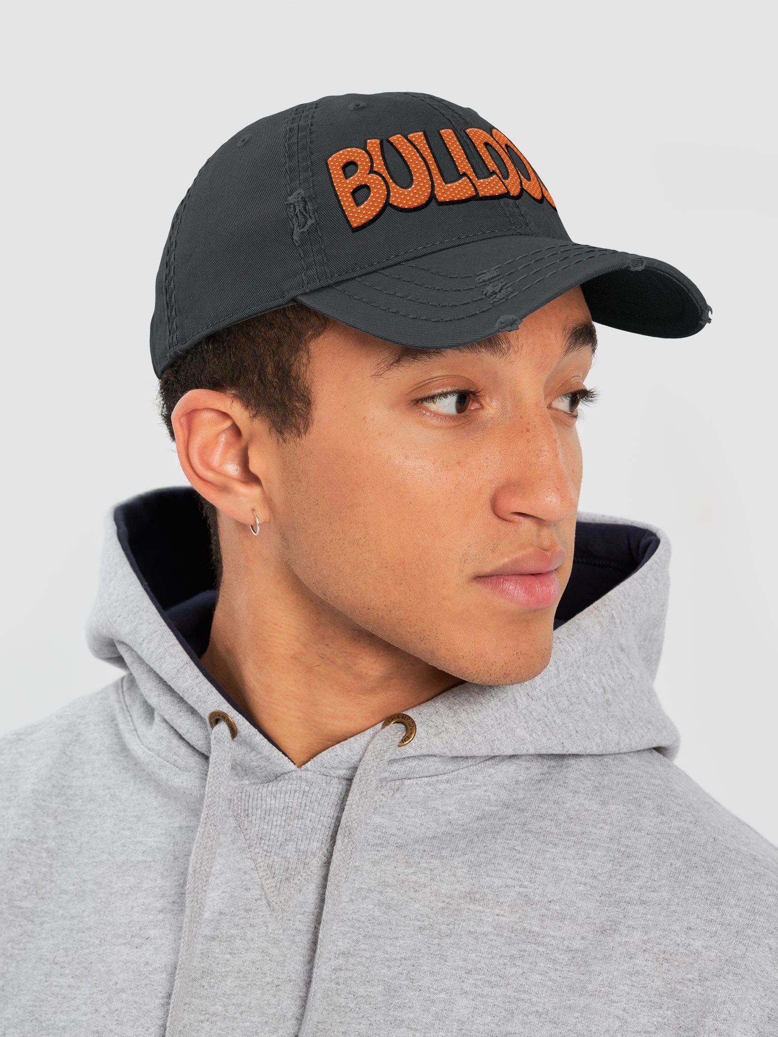Bulldogs Distressed Collegiate Hat product image (19)