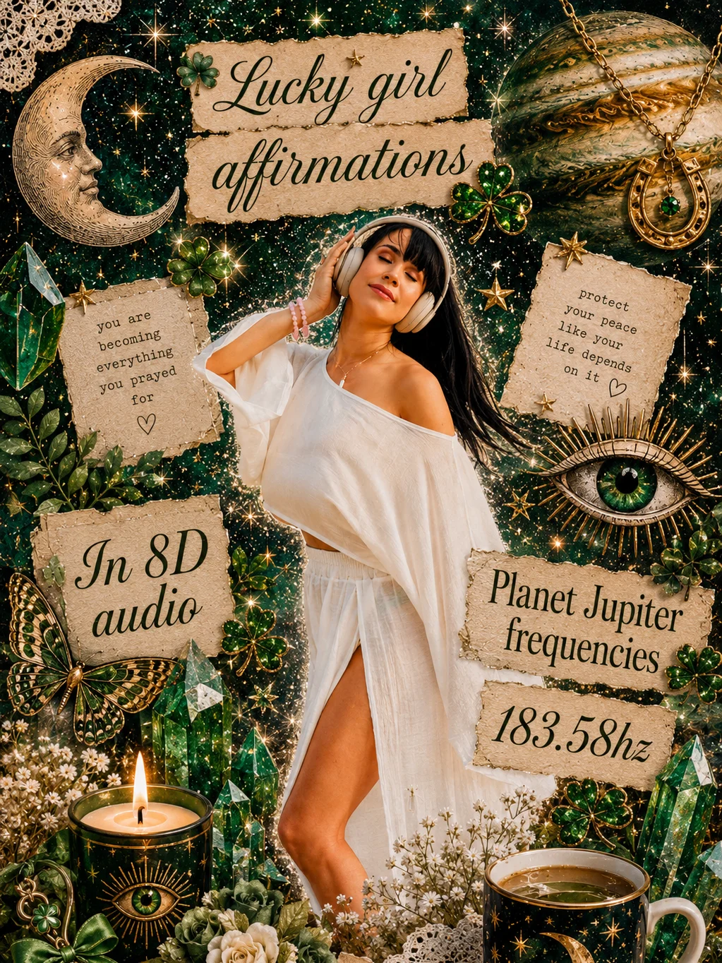 Lucky Girl Audio Affirmation Spell product image (1)