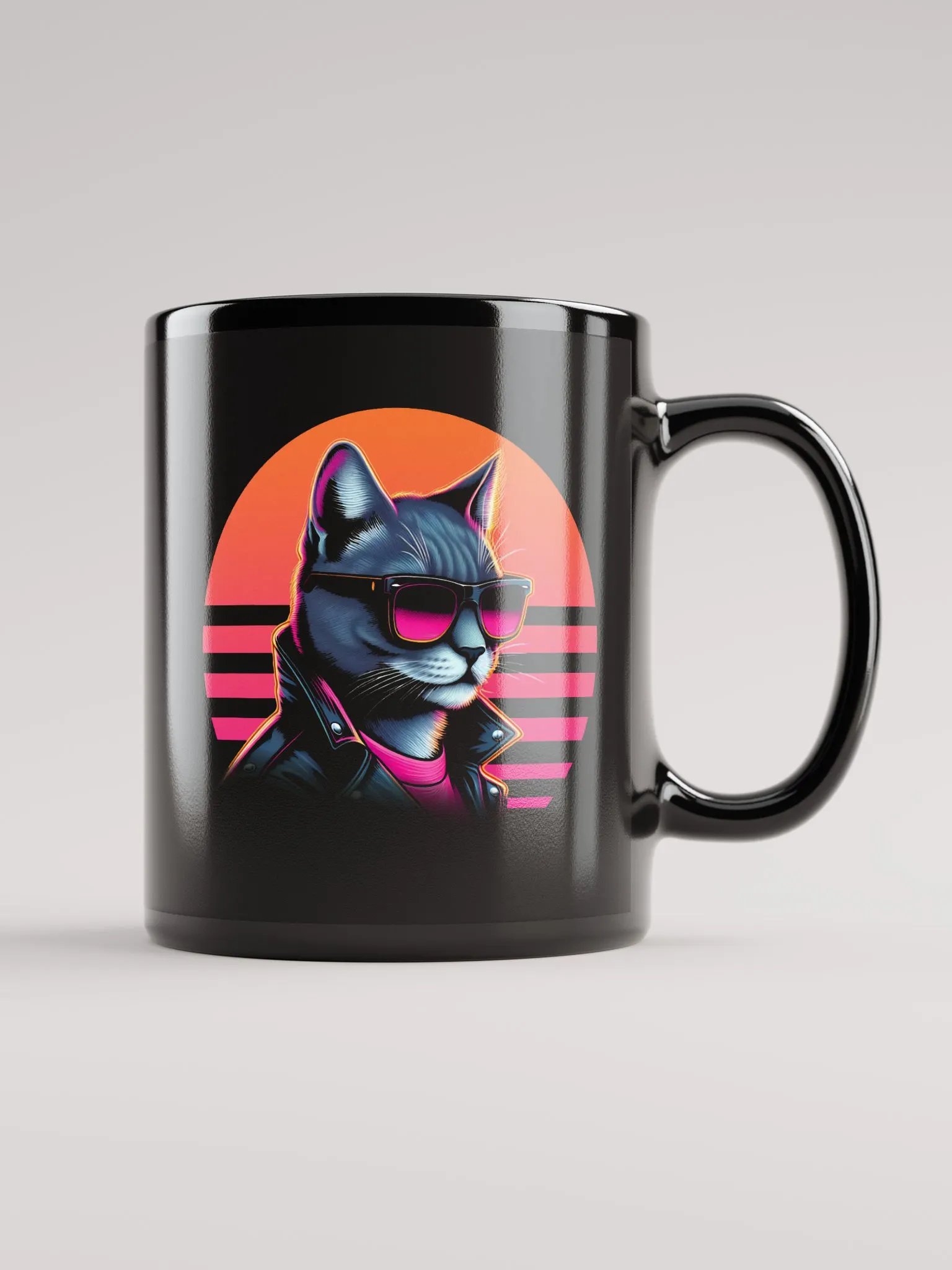 Badass Fury Sunset Mug (No Cigarette Design) product image (1)