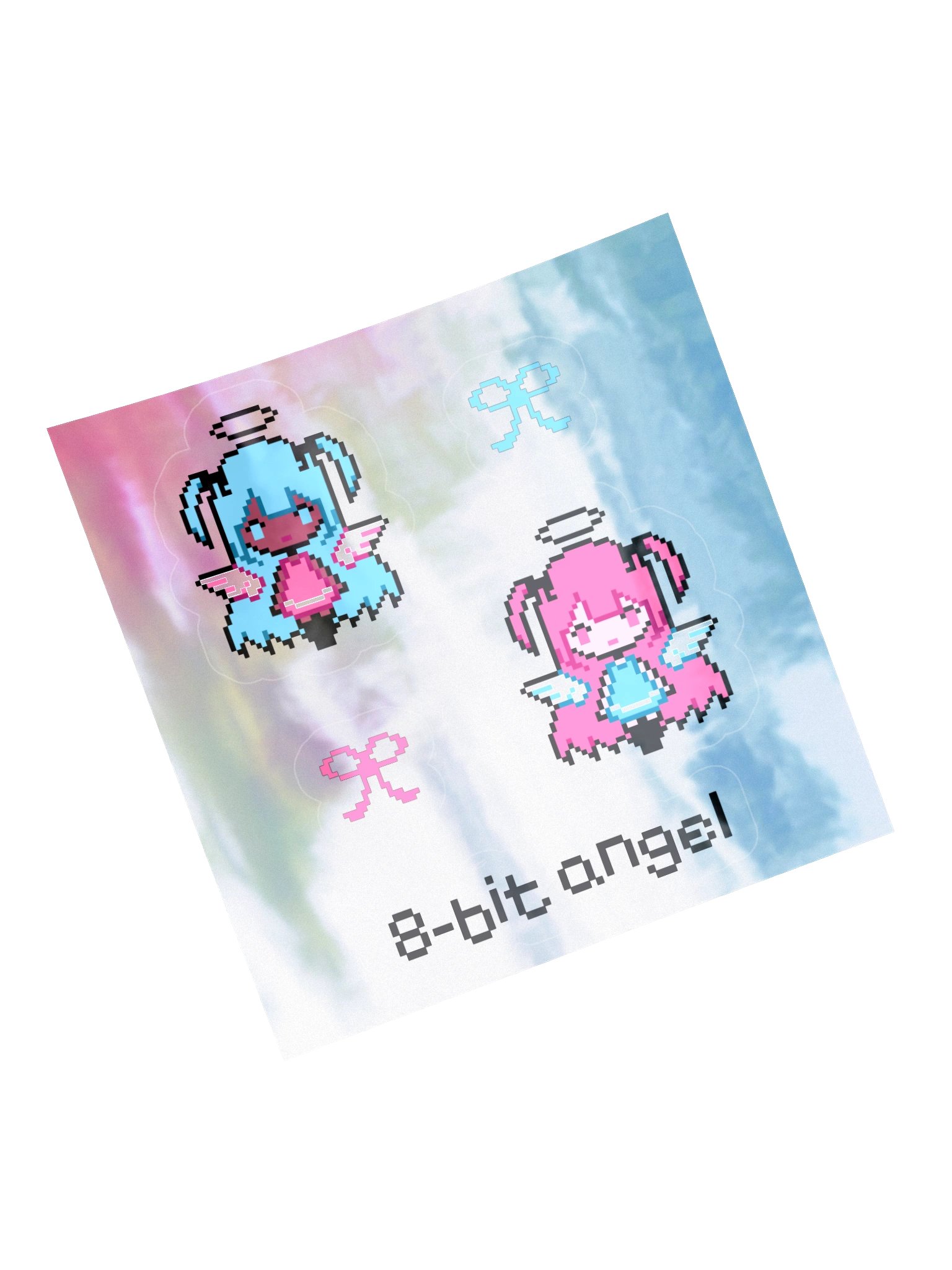8-bit angels // holographic stickers product image (5)