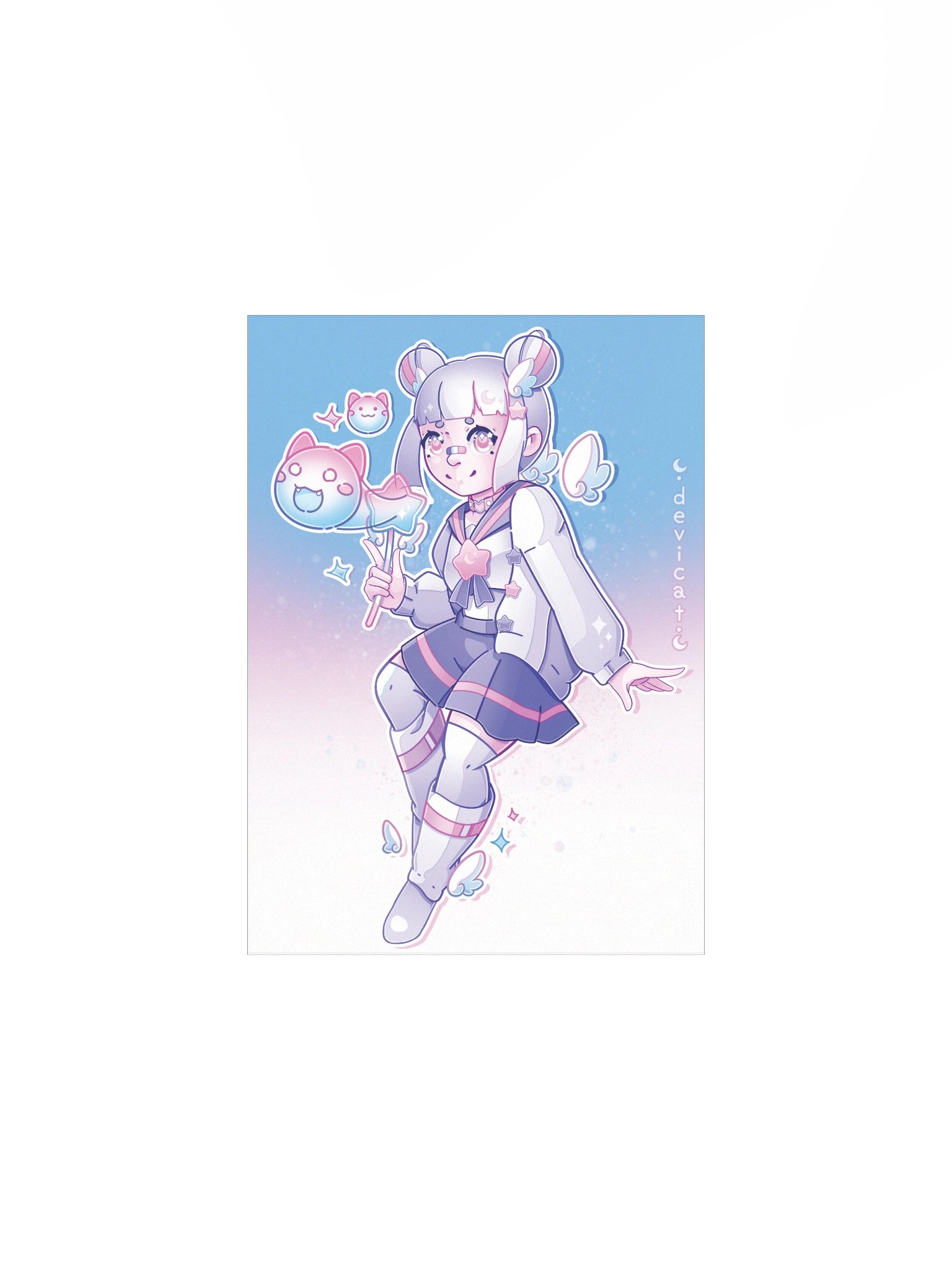 CandiCat Floating Dreams 2025 Print product image (1)