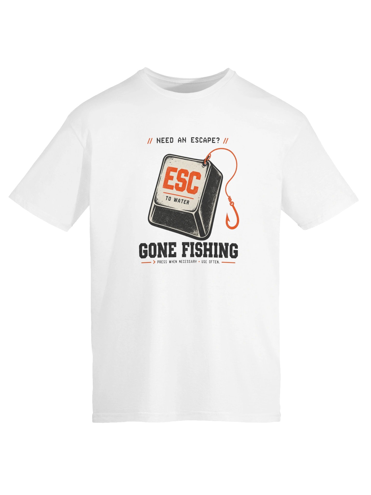 Escape to Fishing T-Shirt product image (55)