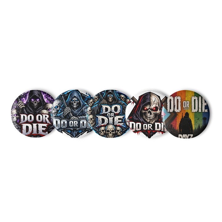 DO OR DIE Support Pins product image (1)