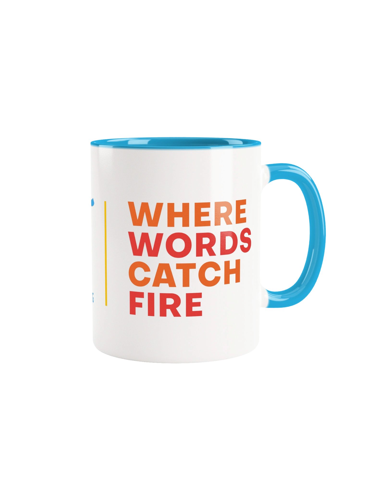 The Loft Literary Center "Where Words Catch Fire" Mug product image (3)