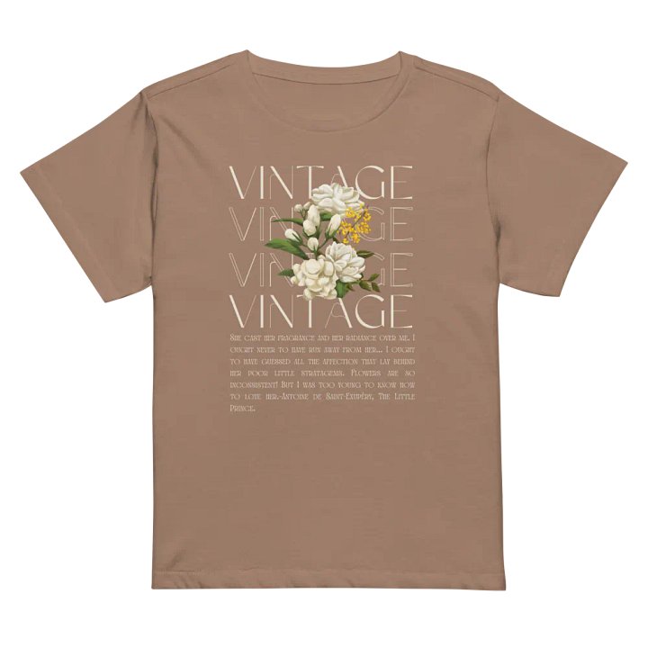 Vintage Floral Reflection Tee. product image (20)