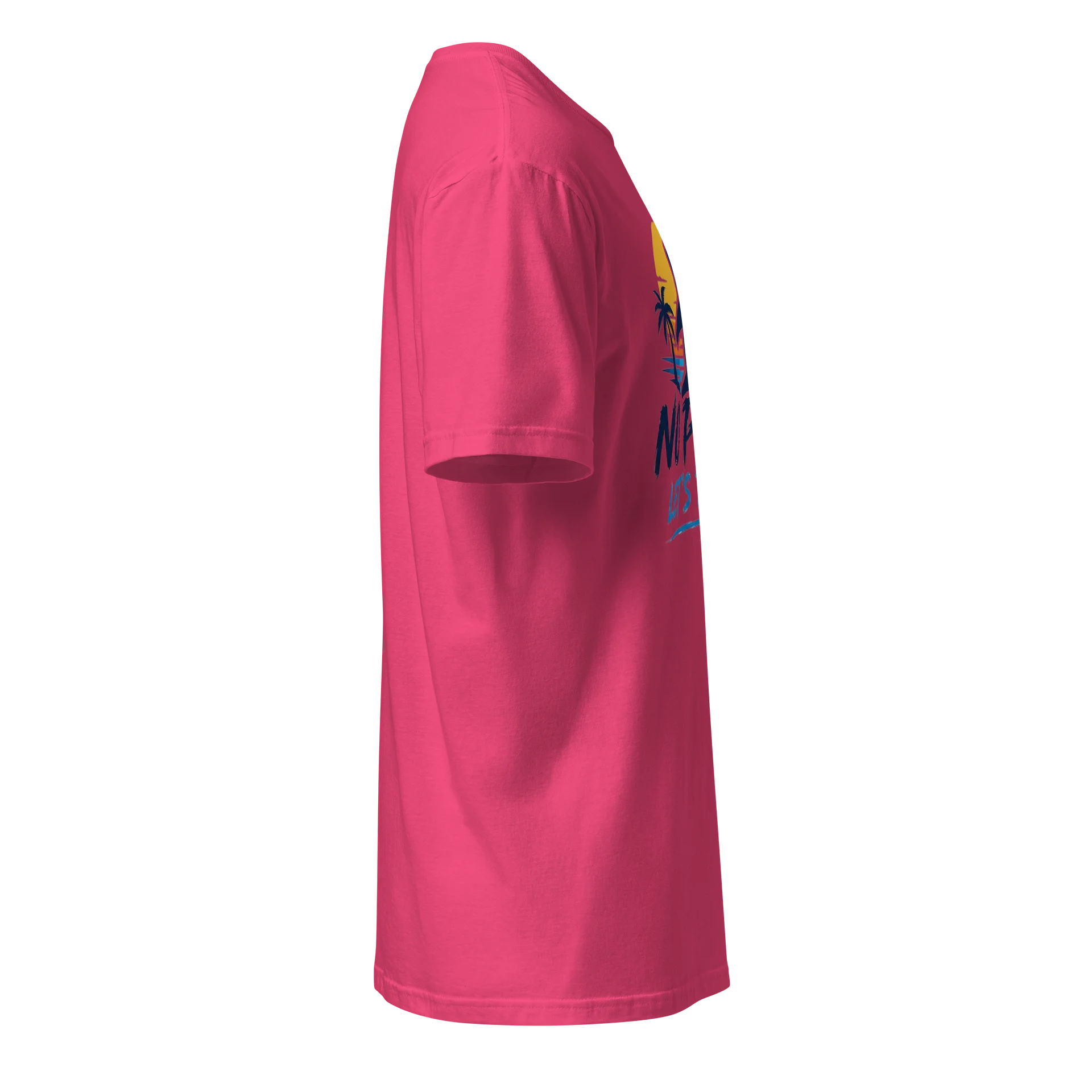 Unisex summertime T (pink) product image (4)