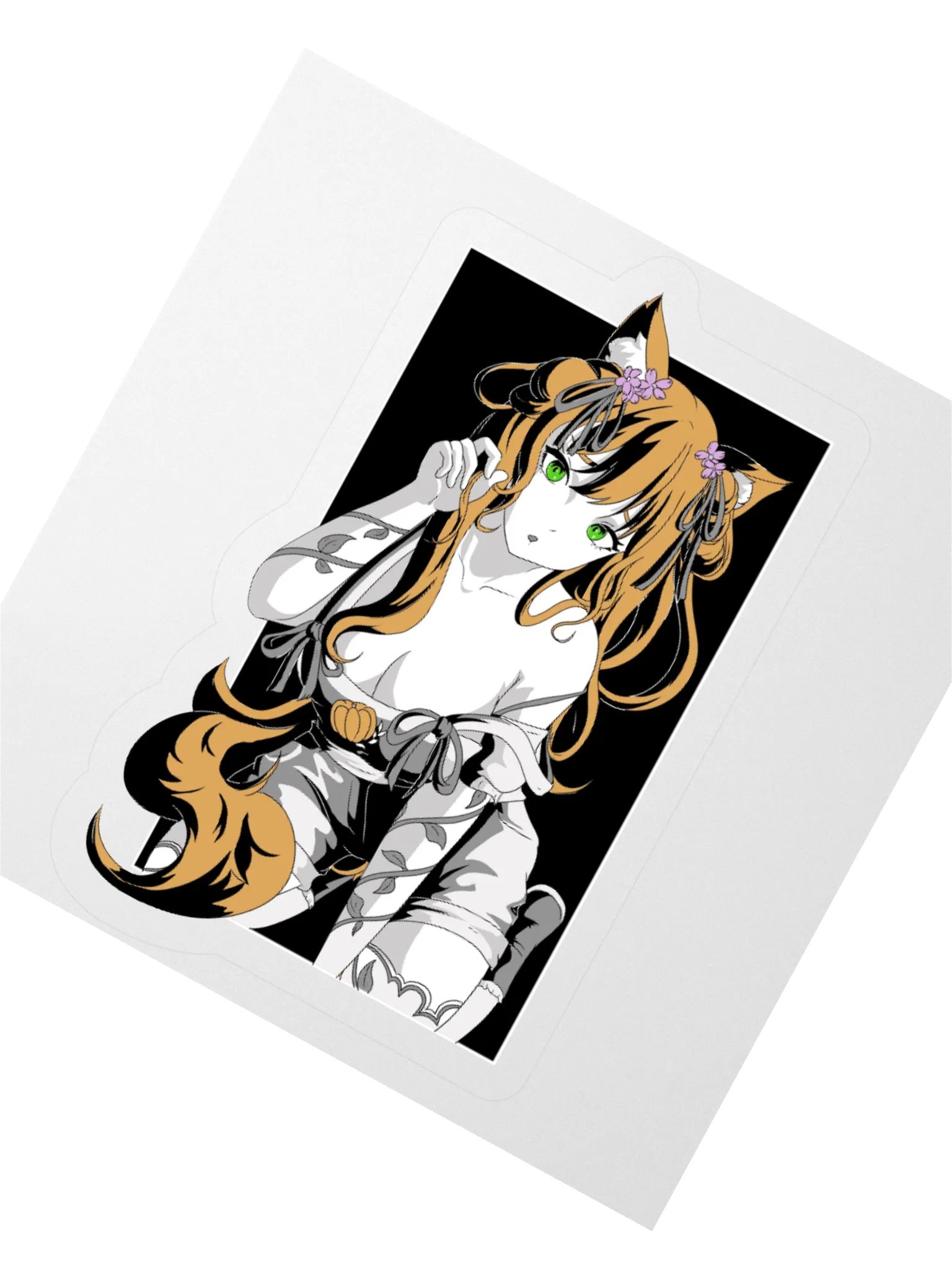 Pumpkin Petty Waifu Sticker product image (6)