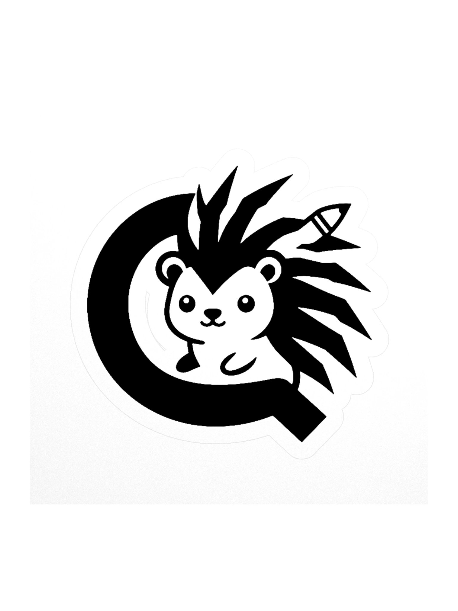 Quill Logo Sticker product image (1)