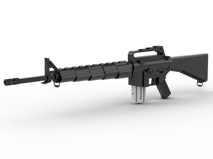 LEGO M16A1/M203 - LDD Instructions product image (1)