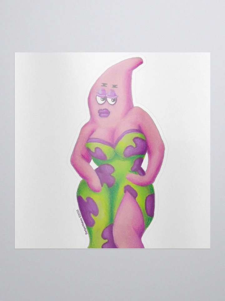 Sexy Starfish Sticker product image (1)